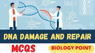 DNA Damage and DNA Repair  MSc DBT CSIR NET GATE  DNA Repair MCQs  DNA Damage Response  Quiz [upl. by Orvil]