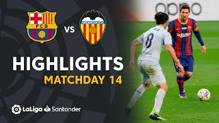 Highlights FC Barcelona vs Valencia CF 22 [upl. by Hereld]