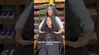 😱CORTE DE PELO RIZADO INCREÍBLE rizos pelo peinados reaction [upl. by Akemrehs]