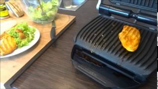 Tutorial Grillen mit dem Tefal OptiGrill  Das perfekte Panini und das saftigste Putensteak [upl. by Cale924]