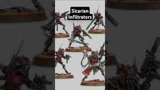 Sicarian Infiltrators 10th edition 40K warhammer40k [upl. by Cole362]