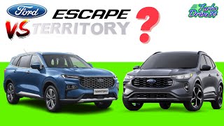 Porque Ford vende 2 SUV del mismo tamaño Territory vs Escape [upl. by Eugor]