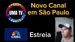 Novo Canal estreia no sinal terrestre em SP CNBC estreia oficialmente nesse Domingo [upl. by Ciri]