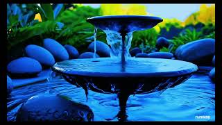 Ambience Zen calming water fountain [upl. by Bernadine511]