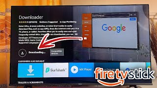 How to Install Downloader App on Fire TV Stick  Get Thirdparty Apps [upl. by Tiloine]