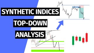 How To Do Synthetic Indices Top Down Analysis On Deriv [upl. by Werdn]