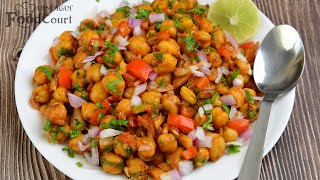 Chana Chaat Recipe Easy Chaat Recipes Masala Chaat Recipe [upl. by Clarice46]