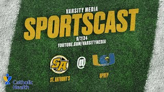 SPORTSCAST  St Anthonys vs UPrep  Varsity Football  Presented by Catholic Health  97 [upl. by Enrique545]