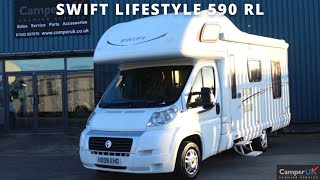 Swift Lifestyle 590 RL Motorhome For Sale at Camper UK [upl. by Susy180]