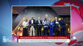 Reconhecimento pela Primeira Medalha Olímpica de Cabo Verde  Fala Cabo Verde [upl. by Euqnom816]