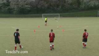 Soccer Drills  Shooting 2  Turn and Shoot [upl. by Sadonia400]