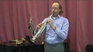 1 sopranino sax amp 3 soprano saxophones tested [upl. by Lentha]