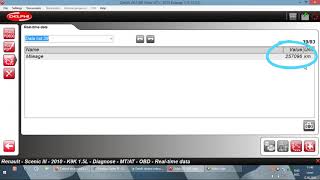 Delphi DS150  How To Check Cars Real Mileage  Kilometers [upl. by Groos]