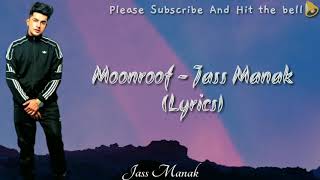 Moonroof Lyrics  Jass Manak Official Song Sukhe  Romantic Songs  GKDIGITAL  GEET MP3 [upl. by Yolane]