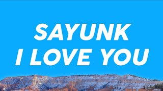 Asmara Dilanda Angin Curiga Lyrics  Lirik Lagu Sayunk Love You  Chombi Tiktok Viral [upl. by Fisher241]