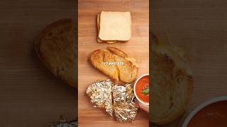 Cheap vs expensive grilled cheese cooking food foodasmr recipe [upl. by Namajneb234]