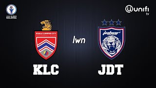 LIVE KL CITY VS JDT FC FINAL TM PIALA MALAYSIA 2021 [upl. by Ellenoj]