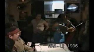 1969 Band  Carlos Santana Interview Hard Rock Cafe in San Juan PR 1996 [upl. by Rednael]