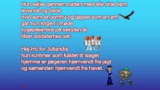 Jutlandia  Kim Larsen  karaoke [upl. by Lehsreh]