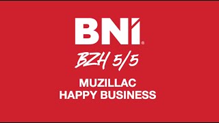 BNI Muzillac Happy Business [upl. by Ecinrev]