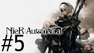 NieRAutomata  Episodio 5  Parque de atracciones [upl. by Artemus]