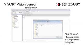 VISOR® Vision Sensor  EtherNetIP [upl. by Legna668]