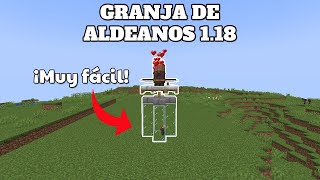 GRANJA DE ALDEANOS AUTOMATICA BREEDER MINECRAFT JAVA 119 118211811711171165116 [upl. by Ayerf673]