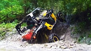 Polaris VS CanAm Showdown  RZR XP  Maverick  RZR4  Commander  RZR 800  Outlander XMR [upl. by Nylrebma]