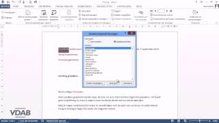 Word 2013  Mailmerge  102 SamenvoegenViaLInt [upl. by Jak322]