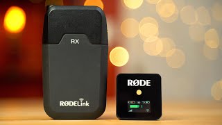 Rode Wireless GO vs RodeLink Filmmaker Kit [upl. by Auginahs]