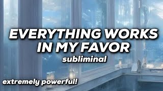 UNIVERSES FAVORITE SUBLIMINAL ☁️ Extremely powerful binaural subliminal short version [upl. by Novhaj682]