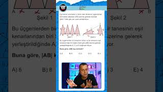 ÜçDörtBeş Geometri  AĞIRLIK MERKEZİ SORUSU🔥🔥 geometri tyt ayt [upl. by Son476]