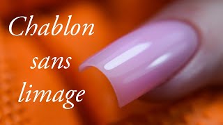 Extension ongle chablon sans limage [upl. by Ricketts793]