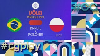 Paris 2024 vôlei masculino  chamada 31 Jul [upl. by Enelec]