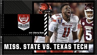 Liberty Bowl Mississippi State vs Texas Tech  Full Game Highlights [upl. by Mages]