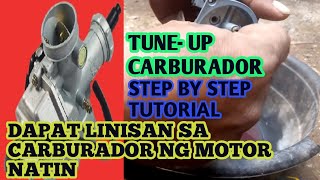 PAANO MAGTUNEUP NG CARBURADOR [upl. by Earehs]