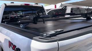 Yakima Rack amp RetraxPRO XR Retractable Tonneau Cover On Ford F250 [upl. by Lauzon391]