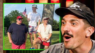 Andrew Schulz CRAZY 4th July w Tim Dillon Lil Mabu amp Leonardo DiCaprio [upl. by Mariandi]