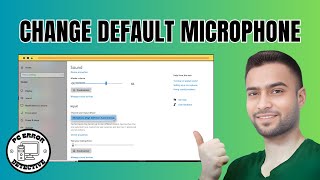 How to Change Your Default Microphone on Windows 10 [upl. by Beckie]