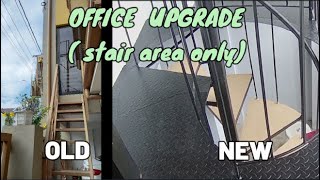 SPIRAL staircase office upgrade  staircase area only [upl. by Enileuqaj]