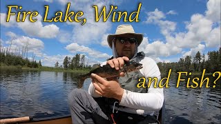 BWCA 2024 Back in the Wilderness Part 2 Fire Lake Wind and Fish [upl. by Ashling934]