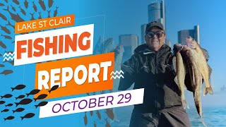 Lake St Clair Fishing Report  October 29 [upl. by Gwenny]