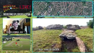 SWEDISH LIVESTREAM TOUR  Day 8  A DOLMEN CIRCLEof DOLMENS [upl. by Saks]