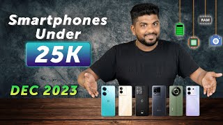 Top 5 Best 5G Smartphones Under ₹25000 Budget ⚡December 2023 [upl. by Ifen]