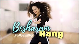 Dance on Besharam Rang  Pathaan  SHUFFLE  RAVE  Elif Karaman Choreography [upl. by Halli]