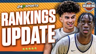 College Basketball Recruiting Weekly 2025 Class Rankings Update REVEALED — Battle for No 1 Spot 🏆 [upl. by Anitsim87]