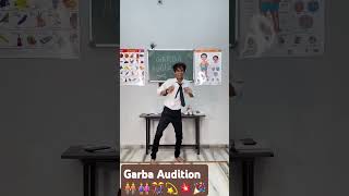 Garba Audition 🧑‍🤝‍🧑👭🎊🎉💫💥garba funny dance fun schoolschoollife navratri schoolfriends [upl. by Eemaj]