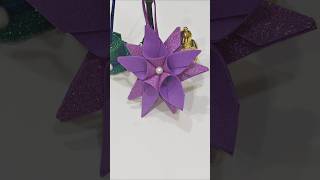 Diy Christmas Decorations ytshorts diy papercraft [upl. by Ledoux]