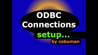 Desktop Support How to Setup ODBC Driver Connection and Authentication [upl. by Cadel973]