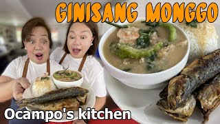 Kapampangan Style Ginisang Monggo at Pritong Galunggong [upl. by Georgena2]